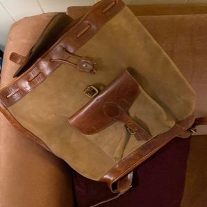 Timberland leather back pack